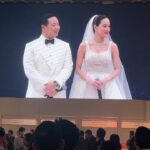 Pitchanart Sakakorn Instagram - อลังการมาก งานสวยมาก เจ้าสาวสวยมาก ยินดีด้วยนะคะ💍👰🏻‍♀️🫶🏻🎉🎉🎉🎉 @ai_top @oilnuntisa #loveoillikeaido Ramayana Kingpower Srivaree