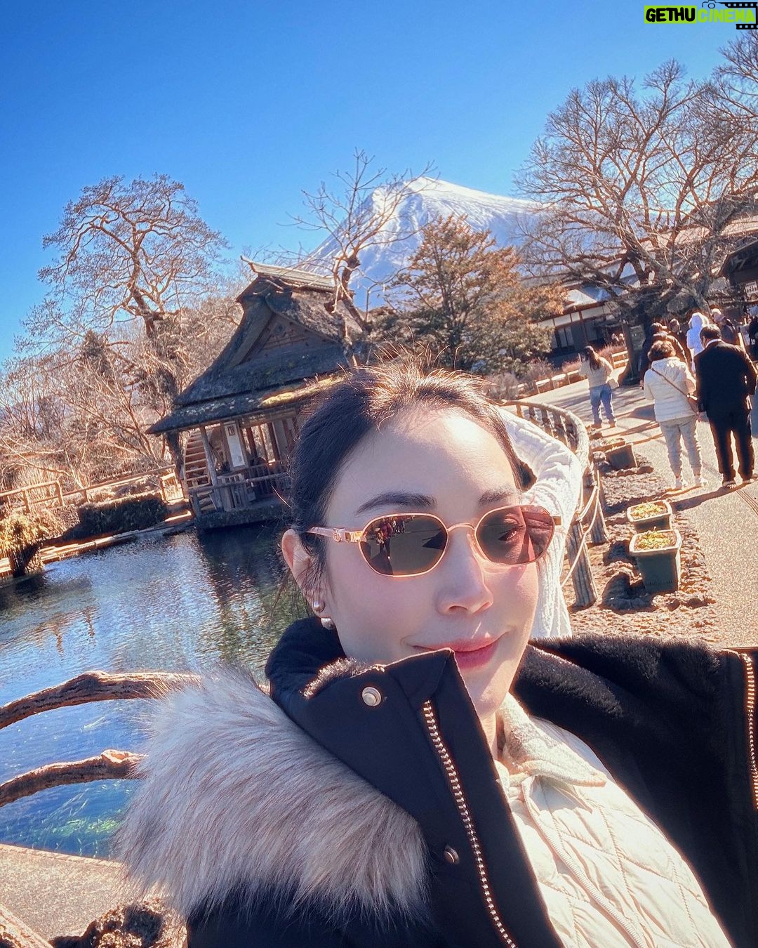 Pitchanart Sakakorn Instagram - 📸 Selfie ตลอดทริป! #ก็ว่าจะไม่รัก 忍野八海 / Oshino Hakai