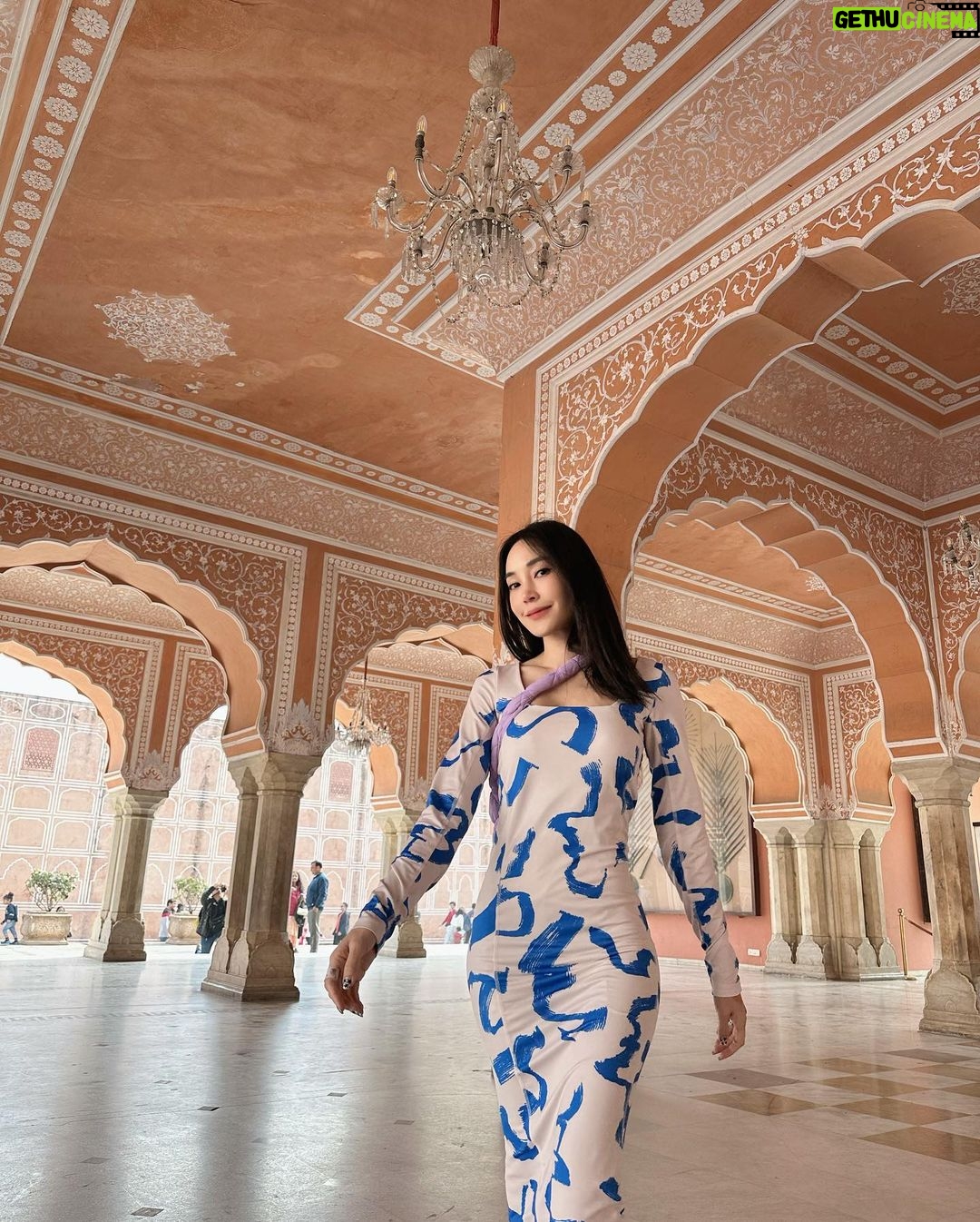 Pitchanart Sakakorn Instagram - #วันว่างของนางแบบ #ก็ว่าจะไม่รัก City Palace, Jaipur