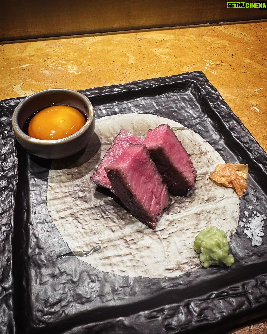 Pitchanart Sakakorn Instagram - @homurawagyu.bkk ♥️🥩 Homura Wagyu Omakase