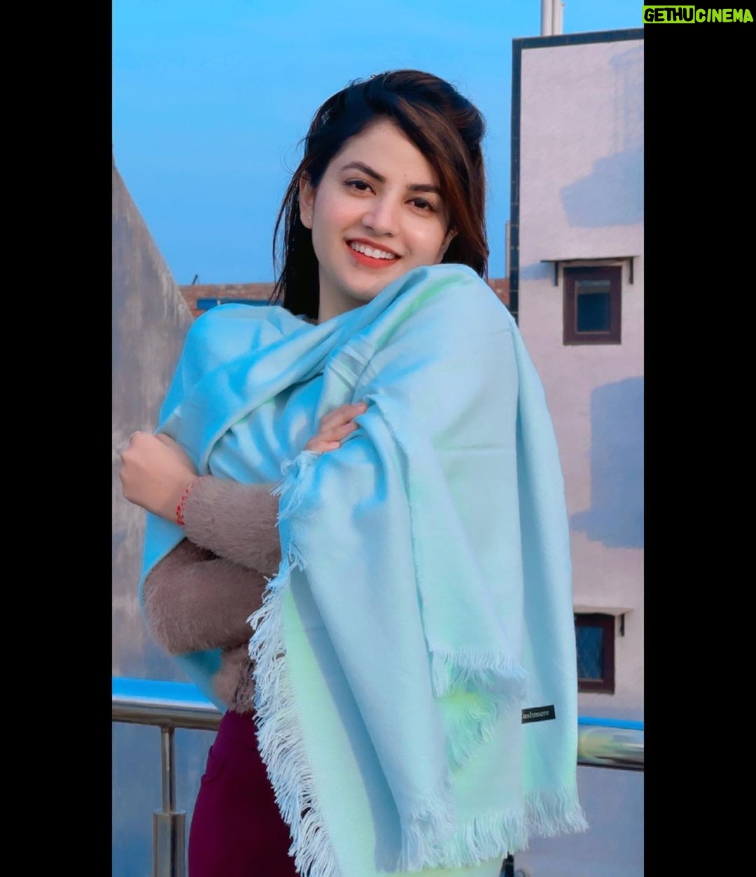 Piyanka Mongia Instagram - Lai De Phulkari Jatti Nu..❄️🥶😍 . . #piyanka_mongia #piyankians #piifam