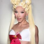 Plastique Tiara Instagram - The secret’s out 👩‍🦳🌙——🤫——>🤵🏻‍♂️🎭 #dragqueen #transformation #sailormoon #cosplay #funnyreels