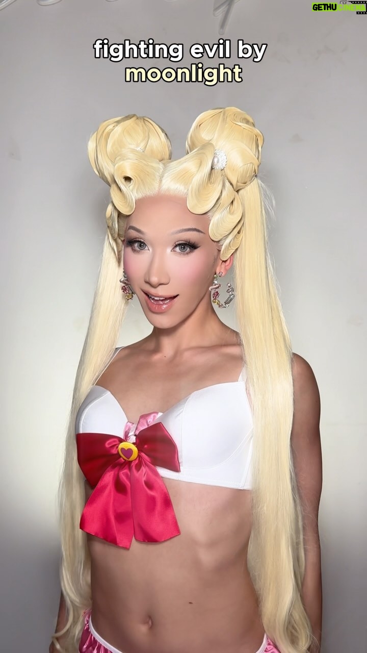 Plastique Tiara Instagram - The secretβs out π©βπ¦³πββπ€«ββ>π€΅π»ββοΈπ #dragqueen #transformation #sailormoon #cosplay #funnyreels