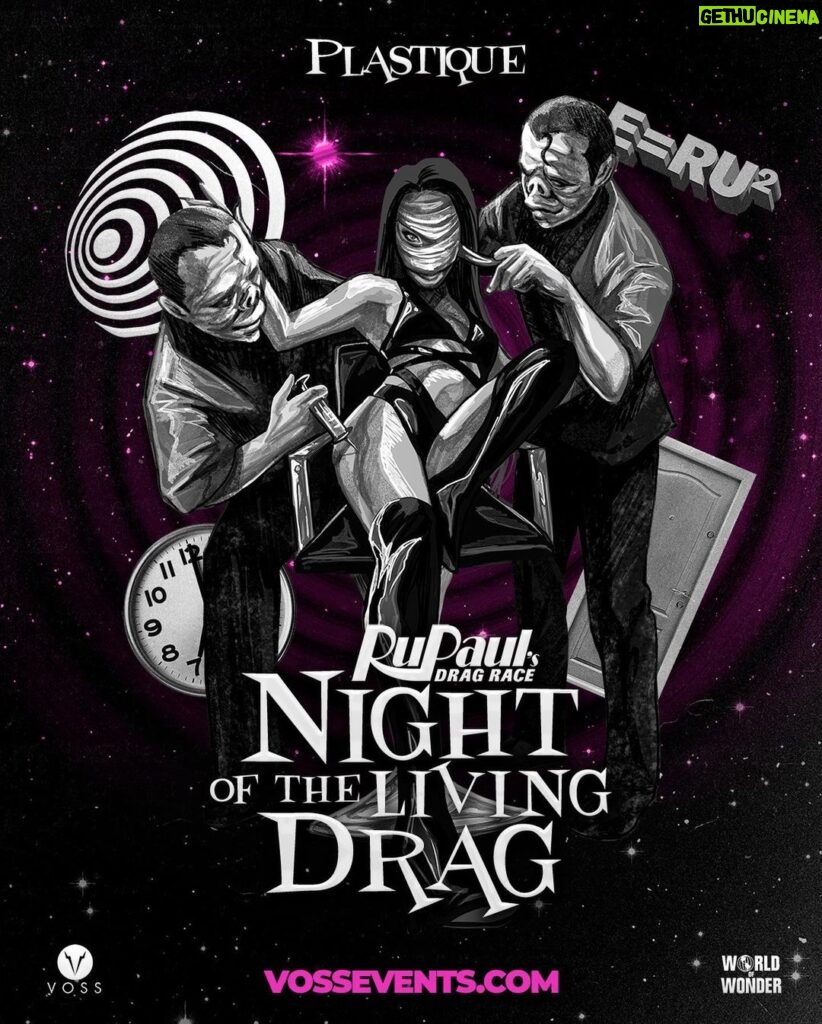 Plastique Tiara Instagram - Behold! 12th Annual #NightOfTheLivingDrag on Sale Now! Tickets VossEvents.com 🤍 let’s get Spooky