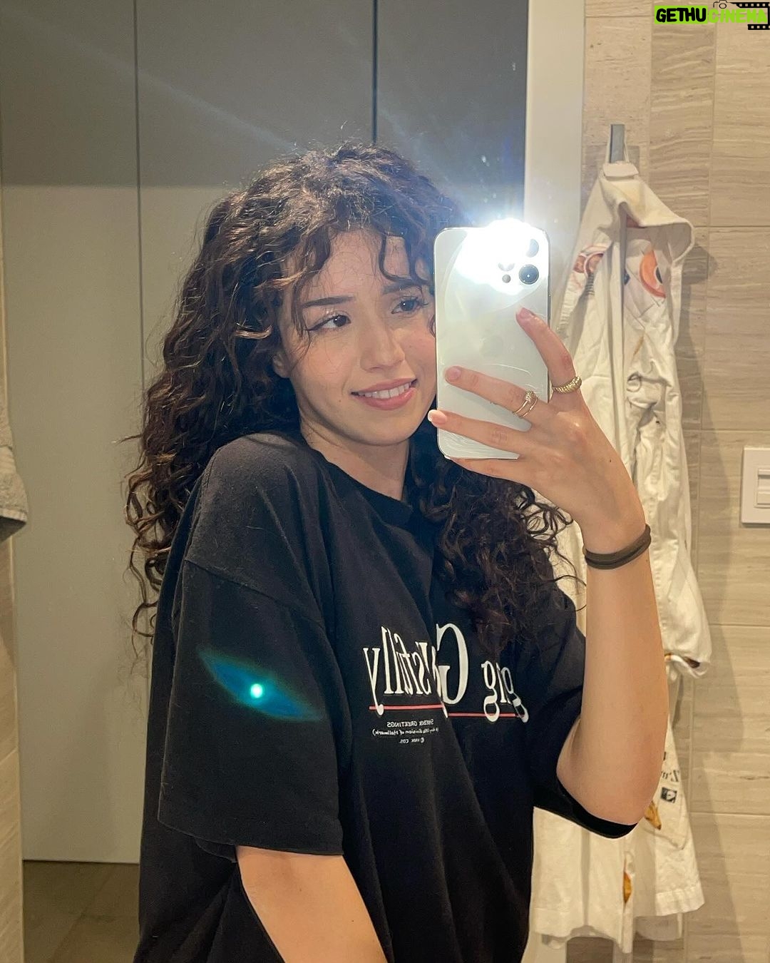 Pokimane Instagram - feeling more n more like myself 🌞 Somewhere on Earth