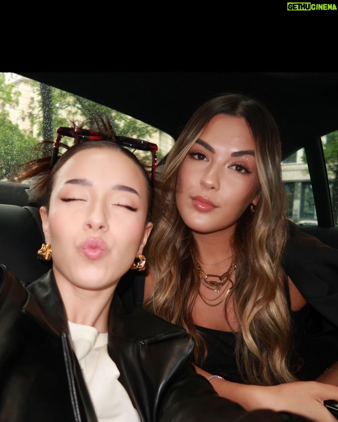 Pokimane Instagram - get in, we’re going to the @gucci show ♥️ #gucciss24 Milan, Italy