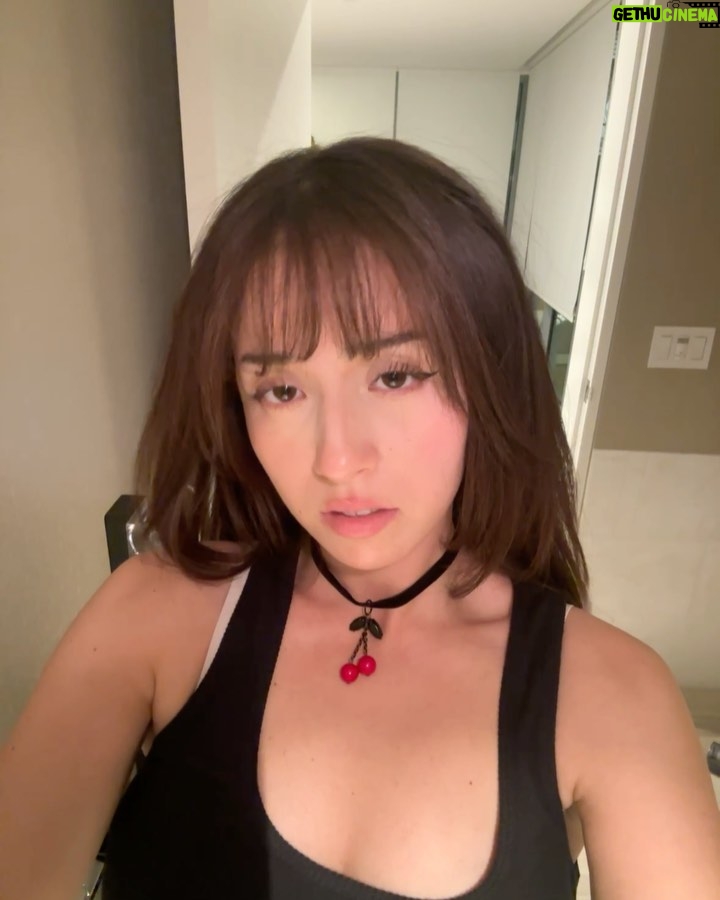Pokimane Instagram - committed to the bangs :) Bang Bang