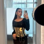 Pokimane Instagram – shiny pokimane 🤭@dolcegabbana 🖤 #dgss24 Smiley:)