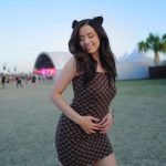 Pokimane Instagram - hitting my monthly photo quota in 3 days, thanks coachella ✅ Coachella
