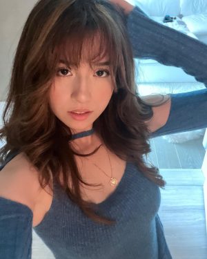 Pokimane Instagram - the bangs are bangin’