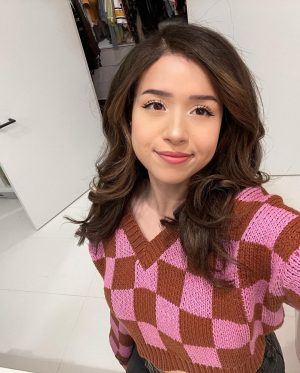 Pokimane Instagram - nezuko would wear this sweater