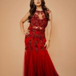 Pooja Banerjee Instagram - Ooo 2024!!! 31st days into 2024 and I’ve already witnessed a whirlwind of events, emotions and epiphanies And here we are already in the month of love…. #red #Redisthecolourofthemonth. #feb2024 #monthoflove 🍄🍄🍄🍄🍄🍄🍄🍄🍄 🍄 Hair and make up by @jeanclaudeolivierindia 🍄 Styling- @stylebyaaash 🍄 Outfit - @majesticbyjapnah 🍄 Jewellery - @sujhal_jewels Mumbai, Maharashtra