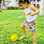 Pooja Banerjee Instagram - SUMMERising my day with my baby gurl. As summer is already here, mamma of Sana and Sana decided to take a walk in the park with shades on and some cool outfits from @firstcry. Honestly I was pretty late in updating her summer wardrobe but thanks to @firstcryindia I ordered her clothes from the luxury of sitting at home and voila they got delivered at my doorstep super fast (faster than the summer arrived here) If you want to update your summer wardrobe then add my special code “POOJABSS24” on @firstcryindia to get additional 50% off on fashion and 42% on everything else on @firstcryindia #HappyShopping @sanassejwaal
