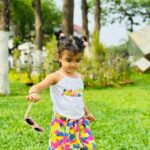 Pooja Banerjee Instagram - SUMMERising my day with my baby gurl. As summer is already here, mamma of Sana and Sana decided to take a walk in the park with shades on and some cool outfits from @firstcry. Honestly I was pretty late in updating her summer wardrobe but thanks to @firstcryindia I ordered her clothes from the luxury of sitting at home and voila they got delivered at my doorstep super fast (faster than the summer arrived here) If you want to update your summer wardrobe then add my special code “POOJABSS24” on @firstcryindia to get additional 50% off on fashion and 42% on everything else on @firstcryindia #HappyShopping @sanassejwaal