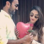 Pooja Banerjee Instagram – Happy 7 my love @sandeepsejwal 🧿❤️