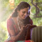 Pooja Sawant Instagram - 🧿🧿🧿 Mehendi by @tejal_henna_art Styled by- @styledbyshakti Outfit by- @narayaniofficial_ Jewellery by @kalyanjewellers_official Pictures @p16studios @prathmeshrangolephotography Make up @vrushti_harkare Hair @devendra.pushpa Event planner @bhagatamol Decor @vighnaharta_arts_lalbaug Event management @a3eventsandmedia