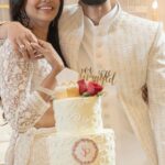 Pooja Sawant Instagram - Engaged in love ♥️💍 Photography & videography @p16studios @prathmeshrangolephotography Music by @souumil_ds Bride’s outfit by @rajgharana.rg Groom’s outfit by @shiledar_ethnics Jewellery by @kalyanjewellers_official Ring bearings @jewellery_by_siddhi Make up @vrushti_harkare Hair @devendra.pushpa Event management by @bhagatamol