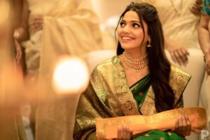 Pooja Sawant Instagram - साखरपुडा १६-०२-२०२४ 💫💍 Photography & Video : @p16studios @prathmeshrangolephotography Event Planner : @bhagatamol Event Management & Execution : @a3eventsandmedia