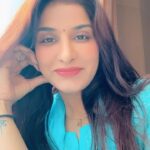 Poonam Dubey Instagram – Neeli chuniriya 🩵 💫✨