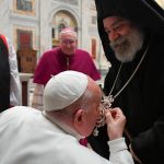 Pope Francis Instagram - EN: All efforts towards full #ChristianUnity are called to follow the same path as Saint Paul. We should set aside the centrality of our own ideas to seek the Lord's voice and allow Him to take the initiative. PT: Todos os esforços em direção à plena #UnidadedosCristãos são chamados a seguir o mesmo percurso de São Paulo: pôr de lado a centralidade das nossas ideias para buscar a voz do Senhor e deixar-Lhe iniciativa e espaço. ES: Todos los esfuerzos hacia la plena #UnidadDeLosCristianos están llamados a seguir el mismo itinerario de san Pablo: a poner a un lado la centralidad de nuestras ideas para buscar la voz del Señor y dejarle a Él iniciativa y espacio. IT: Tutti gli sforzi verso la piena #UnitàdeiCristiani sono chiamati a seguire lo stesso percorso di San Paolo: a mettere da parte la centralità delle nostre idee per cercare la voce del Signore e lasciare iniziativa e spazio a Lui. FR: Tous les efforts vers la pleine #UnitédesChrétiens sont appelés à suivre le même chemin que Paul, à mettre de côté la centralité de nos idées pour chercher la voix du Seigneur et lui laisser l’initiative et la place. DE: Alle Bemühungen um die volle #EinheitderChristen sind berufen, den gleichen Weg zu gehen wie Paulus: das Kreisen um unsere eigenen Ideen aufgeben, um die Stimme des Herrn zu suchen und Ihm die Initiative zu überlassen und Raum zu geben. PL: Wszelkie wysiłki zmierzające do pełnej jedności są wezwane do podążania tą samą drogą Pawłową: do odsunięcia naszych idei z centrum na bok, aby szukać głosu Pana i pozostawić Jemu inicjatywę oraz przestrzeń. #JednośćChrześcijan Basilica of Saint Paul Outside the Walls