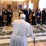 Pope Francis Instagram - EN: God calls us to recognize and respect the beauty that surrounds us, in nature and in people, and thus to grow in sharing and fraternity. Follow this path with commitment: it contains a message of hope. PT: Deus nos chama a reconhecer e respeitar a beleza que nos rodeia, na natureza e nas pessoas, e assim crescer na partilha e na fraternidade. Vivam esse caminho com empenho: nele há uma mensagem de esperança. ES: Dios nos llama a reconocer y respetar la belleza que nos rodea, en la naturaleza y en las personas, y a crecer así en el compartir y en la fraternidad. Vivan con compromiso este camino: contiene un mensaje de esperanza. IT: Dio ci chiama a riconoscere e rispettare la bellezza che ci circonda, nella natura e nelle persone, e così a crescere nella condivisione e nella fraternità. Vivete con impegno questo percorso: contiene un messaggio di speranza. FR: Dieu nous appelle à reconnaître et à respecter la beauté qui nous entoure, dans la nature et dans les personnes, et à grandir ainsi dans le partage et la fraternité. Vivez ce chemin avec engagement : il contient un message d'espérance. Vatican City
