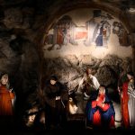 Pope Francis Instagram - EN: Before any Nativity display, we relive what happened in Bethlehem more than two thousand years ago; and this should reawaken in us a longing for silence and prayer, in our daily lives. Silence, so as to be able to listen to what Jesus tells us from the unique “cathedra” of the manger. Prayer, to express grateful wonder, the tenderness, that the Nativity scene stirs in us. PT: Em frente a cada presépio, revivemos o que aconteceu em Belém dois mil anos atrás; e isso deveria despertar em nós a nostalgia do silêncio e da oração na nossa vida diária. Silêncio para poder ouvir o que Jesus nos diz a partir daquela ‘cátedra’ singular que é a manjedoura. Oração para expressar a maravilha, a ternura, que a cena da Natividade suscita em nós. ES: Ante cada belén, revivimos lo que sucedió en Belén hace más de dos mil años. Y esto debería despertar en nosotros la nostalgia del silencio y de la oración en nuestra vida cotidiana. Silencio, para poder escuchar lo que Jesús nos dice desde esa singular "cátedra" que es el pesebre. Oración, para expresar el asombro agradecido, la ternura, que nos suscita la escena del Nacimiento. IT: Davanti ad ogni presepe, noi riviviamo ciò che è avvenuto a Betlemme più di duemila anni fa; e questo dovrebbe risvegliare in noi la nostalgia del silenzio e della preghiera, nella nostra vita quotidiana. Silenzio, per poter ascoltare quello che Gesù ci dice da quella “cattedra” singolare che è la mangiatoia. Preghiera, per esprimere lo stupore riconoscente, la tenerezza, che la scena della Natività suscita in noi. FR: Devant chaque crèche, nous revivons ce qui s'est passé à Bethléem il y a plus de deux mille ans, et cela devrait éveiller en nous un désir de silence et de prière dans notre vie quotidienne. Le silence, pour pouvoir écouter ce que Jésus nous dit depuis cette "chaise" singulière qu'est la crèche. La prière, pour exprimer la crainte reconnaissante, la tendresse, que la crèche suscite en nous. Vatican City
