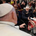 Pope Francis Instagram - EN: Poverty is a scandal. When the Lord returns, he will settle accounts with us. Let us #PrayTogether that each of us, according to the gift we received and the mission entrusted to us, may strive “to make charity bear fruit” and draw near to some poor person. #WorldDayofthePoor PT: A pobreza é um escândalo. Quando o Senhor voltar, pedir-nos-á contas. #RezemosJuntos para que cada um, segundo o dom recebido e a missão que lhe foi confiada, se comprometa a «pôr a render a caridade» e a aproximar-se de qualquer pobre. #DiaMundialdosPobres ES: La pobreza es un escándalo. Cuando el Señor vuelva nos pedirá cuenta. Recemos para que cada uno de nosotros, según el don recibido y la misión que le ha sido confiada, se comprometa a “hacer fructificar la caridad” y a hacerse cercano a algún pobre. #JornadaMundialdelosPobres IT: La povertà è uno scandalo. Quando il Signore tornerà ce ne chiederà conto. #PreghiamoInsieme perché ciascuno di noi, secondo il dono ricevuto e la missione che gli è stata affidata, si impegni a “far fruttare la carità” e ad essere vicino a qualche povero. #GiornataMondialedeiPoveri FR: La pauvreté est un scandale. Quand le Seigneur reviendra, il nous en demandera compte. #PrionsEnsemble pour que chacun de nous, selon le don qu’il a reçu et la mission qui lui a été confiée, s’efforce de “faire fructifier la charité” et d’être proche de quelque pauvre. #JournéeMondialedesPauvres PL: Nędza jest skandalem. Kiedy Pan powróci, zapyta nas o to. Módlmy się, aby każdy z nas, zgodnie z otrzymanym darem i powierzoną misją, starał się „przynosić owoce miłości miłosiernej”, i być blisko jakiegoś biedaka. DE: Die Armut ist ein Skandal. Wenn der Herr wiederkommt, wird er von uns Rechenschaft darüber verlangen. Beten wir, dass ein jeder von uns sich entsprechend seiner Gabe darum bemüht „die Nächstenliebe Früchte bringen zu lassen“ und dem einen oder anderen armen Menschen nahe zu sein. Vatican City