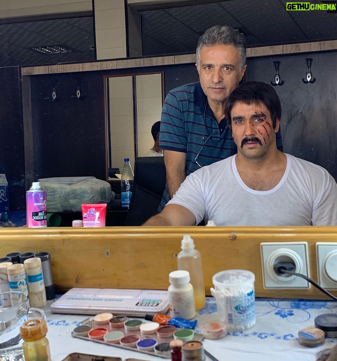Pouria Poursorkh Instagram - . ايرج خان....ايل دا...هنر آقاى قومى . #makeup#cinema#series #art#actor