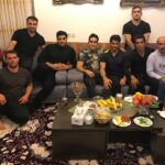 Pouria Poursorkh Instagram – مهمان سفره پر محبت خانواده محترم پهلوان حسن يزداني…افتخار ايران🙏💐 Mazandaran Province