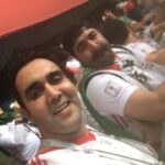 Pouria Poursorkh Instagram - ما اينيم💪🏽🏆💙 خوشحالي به سبك بروس لي🤩 با خوش قلب ترين💙