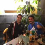 Pouria Poursorkh Instagram - رفيق با معرفت ، خوش قلب و موفق💪🏽💙