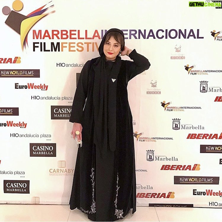 Pouria Poursorkh Instagram - تبريك به مهراوه بانوي عزيز بابت كانديدا شدنش در جشنواره فيلم ماربيا... اميدوارم هميشه بدرخشي رفيق 💐