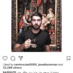 Pouria Poursorkh Instagram - با افتخار... ممنون كه يادم بودي افتخار فوتبال ايران💐☕️