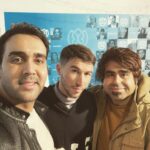 Pouria Poursorkh Instagram - . در كنار بدل سرخيو راموس و اصل امير نورى ....به اميد روزاى خوب🙏💙
