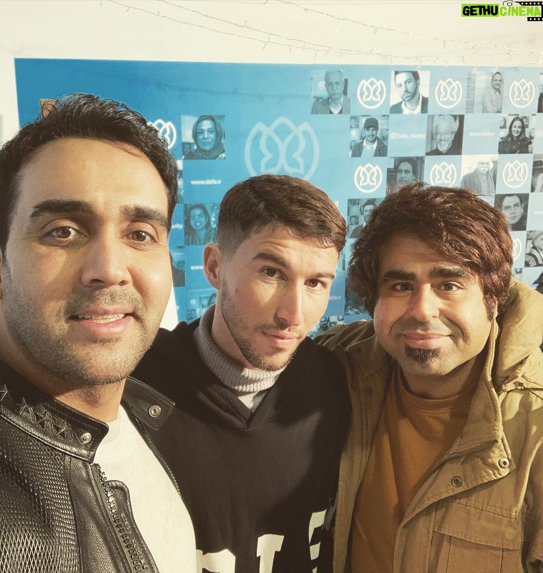 Pouria Poursorkh Instagram - . در كنار بدل سرخيو راموس و اصل امير نورى ....به اميد روزاى خوب🙏💙