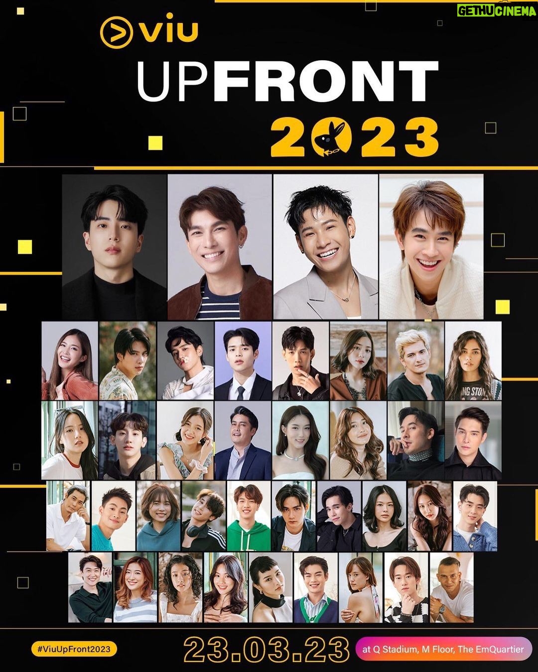 Prachaya Ruangroj Instagram - เตรียมพบกับงานใหญ่แห่งปี จาก Viu Thailand ในงาน Viu UPFRONT 2023 ขนทัพ Viu Original Series ทั้งเกาหลีและไทย พร้อมศิลปินนักแสดงมากมาย มาร่วมเปิดตัวซีรีส์ใหม่ที่ไม่เคยเห็นที่ไหนมาก่อน! 📌 ห้ามพลาด! ปักหมุดเตรียมฟินกันแบบจุก ๆ ได้เลย ⭐ วันที่ 23 มีนาคม 2566 ⭐ รับชม Live ได้ทาง Facebook YouTube และ TikTok : Viu Thailand เวลา 18.00 น. 🕕 เป็นต้นไป #ViuUpFront2023