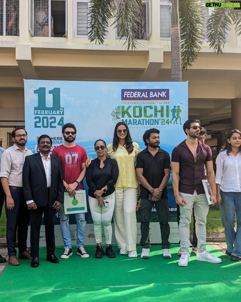 Prachi Tehlan Instagram - 🔥 Exciting News! 🔥 I am thrilled to announce that I have been given the incredible privilege of leading the second edition of the Federal Bank Kochi Marathon 2024! 🏃‍♀️🏃‍♂️ Being chosen for this esteemed role is truly an honor and I couldn’t be more grateful. 🌟 Mark your calendars because on the 11th of February 2024, we are going to witness an epic event that will bring together fitness enthusiasts from all corners of the world. This run is not just about competing, it’s about embracing a healthier lifestyle and experiencing the beauty of Kerala, the most stunning state in India! 🌴 I wholeheartedly urge each and every one of you to take out one day exclusively for your fitness and join us for the big run. Trust me, the Federal Bank Kochi Marathon is an event you don’t want to miss! 🙌 Whether you are a seasoned runner or a beginner, this marathon is designed to challenge your limits and ignite your passion for running. Picture yourself running amidst breathtaking landscapes, the fragrance of nature filling the air, and the sense of accomplishment as you cross that finish line. It’s truly an experience like no other! And let’s not forget the amazing community that comes together during marathons – the support, motivation, and cheer from fellow participants, volunteers, and spectators will keep your spirits soaring high. 🎉 So, grab your running shoes, set your goals, and let’s make 2024 the year of smashing records and embracing a healthier lifestyle. The Federal Bank Kochi Marathon awaits you, my friends! 🌟💪 Don’t forget to spread the word and encourage your friends, colleagues, and family members to join this incredible journey towards fitness. Together, we can make a difference and create memories that will last a lifetime! See you all on the 11th of February 2024 in the majestic state of Kerala! 🏁✨ #FBKochiMarathon2024 #FitnessForever #EnchantingKerala Kochi, India
