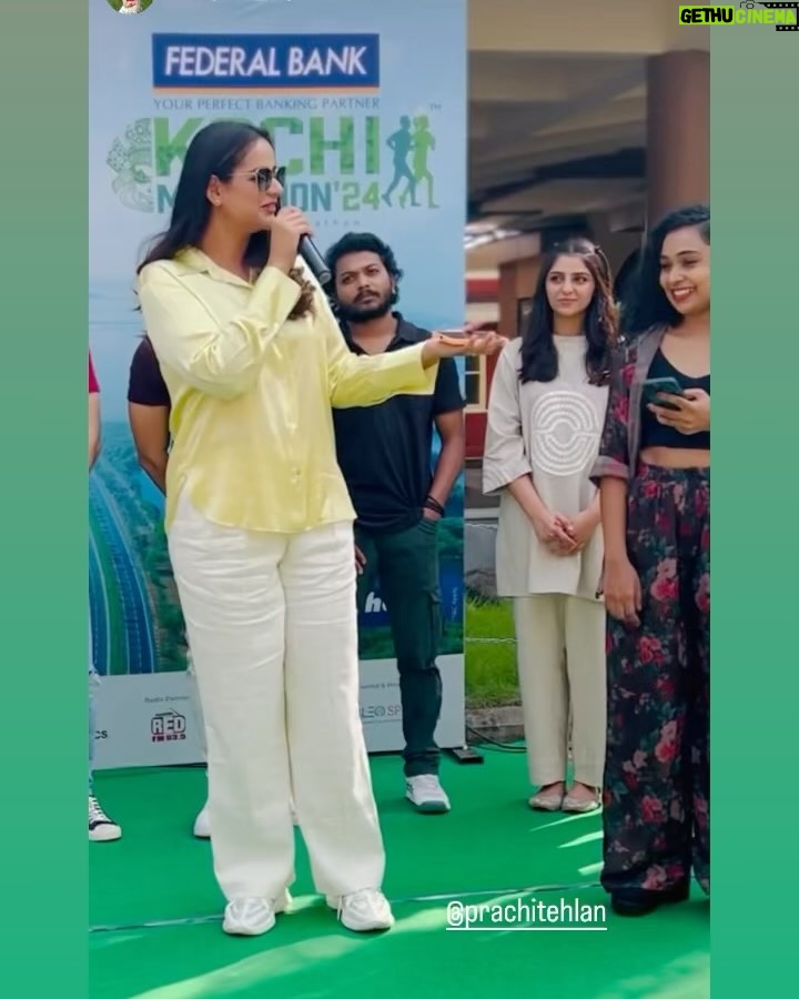 Prachi Tehlan Instagram - π₯ Exciting News! π₯ I am thrilled to announce that I have been given the incredible privilege of leading the second edition of the Federal Bank Kochi Marathon 2024! πββοΈπββοΈ Being chosen for this esteemed role is truly an honor and I couldnβt be more grateful. π Mark your calendars because on the 11th of February 2024, we are going to witness an epic event that will bring together fitness enthusiasts from all corners of the world. This run is not just about competing, itβs about embracing a healthier lifestyle and experiencing the beauty of Kerala, the most stunning state in India! π΄ I wholeheartedly urge each and every one of you to take out one day exclusively for your fitness and join us for the big run. Trust me, the Federal Bank Kochi Marathon is an event you donβt want to miss! π Whether you are a seasoned runner or a beginner, this marathon is designed to challenge your limits and ignite your passion for running. Picture yourself running amidst breathtaking landscapes, the fragrance of nature filling the air, and the sense of accomplishment as you cross that finish line. Itβs truly an experience like no other! And letβs not forget the amazing community that comes together during marathons β the support, motivation, and cheer from fellow participants, volunteers, and spectators will keep your spirits soaring high. π So, grab your running shoes, set your goals, and letβs make 2024 the year of smashing records and embracing a healthier lifestyle. The Federal Bank Kochi Marathon awaits you, my friends! ππͺ Donβt forget to spread the word and encourage your friends, colleagues, and family members to join this incredible journey towards fitness. Together, we can make a difference and create memories that will last a lifetime! See you all on the 11th of February 2024 in the majestic state of Kerala! πβ¨ #FBKochiMarathon2024 #FitnessForever #EnchantingKerala Kochi, India