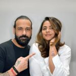 Prachi Tehlan Instagram - Thank you @nicky.wadhwani_official 🩷for always taking care of my damaged hair and making me feel like the best version of myself! If you haven’t visited @noir_thesalon at The Chanakya mall in Chanakyapuri, you are missing out on the best hair care experience in Delhi. 💇‍♀️✨ #bestsalon #haircare #delhi Chanakya Mall