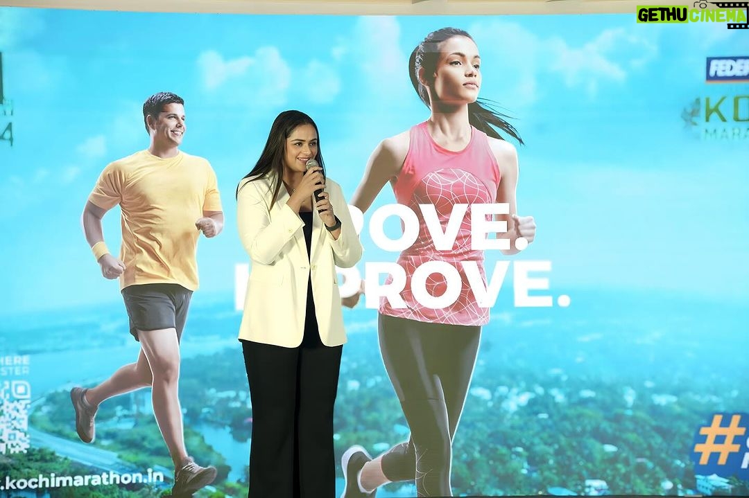 Prachi Tehlan Instagram - π #15daystogo Incredible journey alert! π 48 hours of non-stop travel through 4 cities, followed by a battle with a 103 fever. πͺ But nothing could dampen my excitement for this event! I am beyond grateful to the amazing Kochi Marathon team for choosing me to be the face of the second edition of the Federal Bank Kochi Marathon. πββοΈ Words cannot truly capture my appreciation and love for being a part of this sporting extravaganza, dedicated to raising awareness about health and fitness among people of all ages. ππ I am determined to inspire and encourage everyone to participate in this incredible marathon. Get ready, because together, we are going to make history and spread the message of wellness! π«β¨ @kochi_marathon @rakshasocietykochi #justicedevanramachandran #Lokanathbehara #IndianNavy #KochiMarathon #FitnessFever #GratefulHeart #WellnessWarrior #FBKM2024 Kochi, India