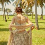 Pragya Jaiswal Instagram - Mere yaar ki shaadi hai ✨💛 #AbDonoBhagnani #AnandKaraj (Also obsessed with this outfit 🤩) Outfit @vvanivats Choker @amamajewels Ring @karishma.joolry Styled by @anshikaav Assisted by @bhatia_tanisha Shot by @kadamajay 💫🤍