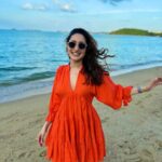 Pragya Jaiswal Instagram – 🧡🍊🌅