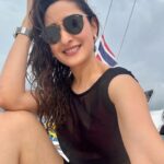 Pragya Jaiswal Instagram – Missing a Sunny Sunday spent in good company 🛥️🐟🩵