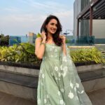 Pragya Jaiswal Instagram – Wind in my hair 💚💚

Outfit @picchika
Bangles @aulerthofficial
Ring @anayah_jewellery 
Footwear @fizzygoblet 
Makeup @athirathakkar 
Hair @taazim72_ @the_colour_pallete 
Styled by @anshikaav 
Style team @tanazfatima @bhatia_tanisha