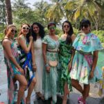 Pragya Jaiswal Instagram - A lil pool party never hurt nobody ☀️💛🍹 Outfit @studioverandah Jewellery @amamajewels Footwear @crimzonworld Styled by @anshikaav Style team @tanazfatima Goa