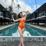 Pragya Jaiswal Instagram – Where I’ve been 🌴🍊💚🌊☀️ Koh Samui Island, Thailand