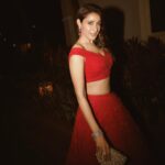 Pragya Jaiswal Instagram - POV : You were this emoji all night long 💃🏻 #AbDonoBhagnani #SangeetNight Outfit @shantanunikhil @nikhil1975 ♥️ Jewellery @karishma.joolry Bag @beaumondeaccessories Styled by @anshikaav Assisted by @bhatia_tanisha Shot by @kadamajay