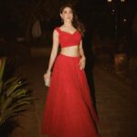 Pragya Jaiswal Instagram - POV : You were this emoji all night long 💃🏻 #AbDonoBhagnani #SangeetNight Outfit @shantanunikhil @nikhil1975 ♥️ Jewellery @karishma.joolry Bag @beaumondeaccessories Styled by @anshikaav Assisted by @bhatia_tanisha Shot by @kadamajay