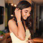 Prajakta Koli Instagram - Take it easy policy. 🥰 .. HMU - @mansimao @hairsprayandtheartist @mishaanthony Styled by @aakrutisejpal 📸 - @roverdiaries_ … Outfit - @runawaythelabel via @frisky.in jewellery - @diaidesigns