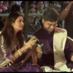 Prajakta Mali Instagram - Again my favourite..🥰 Question And Answer session with Gurudev.. @srisriravishankar 🌟 . But this time it is more special, coz I have been invited there as an artist; to ask questions related to art field in “Bhava” art and culture fest. (It’s still going on in @artofliving - Banglore ashram.) . #luckyme #aboutyesterday Got the answer and loved it too. Thank you @srivinow for the opportunity.😌 I love you ♥️. . #gurushishya #sadhak #artist #guru #artofliving